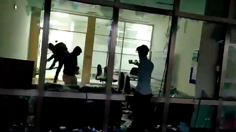 El saqueo ocurrió el pasado domingo (Foto: captura/@Achilles_k2)