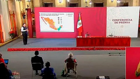México reportó cinco mil 370 nuevos casos de coronavirus (Foto: fotograma Youtube @Gobierno de México )