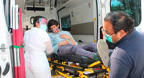 El objetivo es brindar estancia -durante el periodo de la enfermedad- a trabajadores y derechohabientes confirmados con Covid-19 (Foto Cortesía)