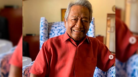 Cabe recordar que desde el pasado 17 de diciembre, Armando Manzanero, permanece hospitalizado (Foto IG: armandomanzaoficial)