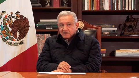 La vacunación contra Covid-19 en México comenzó el 24 de diciembre (Fotograma/YT/Andrés Manuel López Obrador)