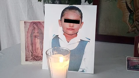 Según personal médico, la niña no quería ser curada (Foto: @Fridaguerrera)