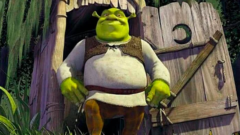 La película de Shrek fue estrenada en 2001 (Foto Twitter: @EvelynRobledo14)