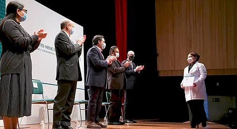 Galardonó IMSS a 28 Unidades con el Premio IMSS a la Competitividad y 27 Unidades con el Distintivo Águila IMSS a la Competitividad (Foto Cortesía)