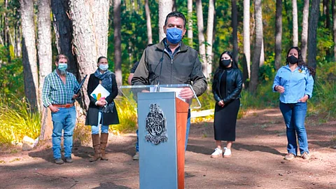 El propietario decidió que dicha área se mantenga como espacio de reserva natural (Foto: Cortesía)