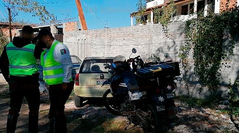 Uniformados llegaron al sitio fueron atendidos por el propietario (Foto: RED 113)