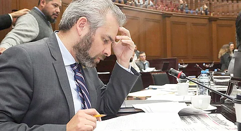Ramírez Bedolla reiteró que los diputados de Morena votarán en contra de cobrar nuevos impuestos a ciudadanos (Foto Cortesía)