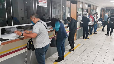 La distribución y entrega de los cheques se realiza en estricto apego a las medidas de seguridad implementadas por la pandemia (Foto: cortesía)