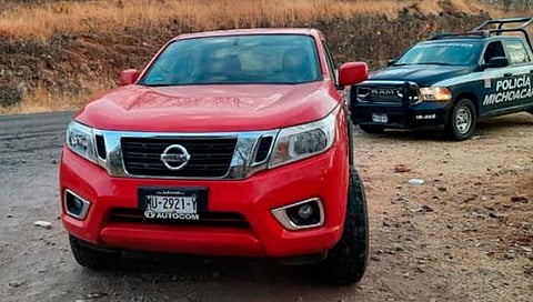 El automotor fue asegurado y puesto a disposición de la autoridad competente, a efecto de llevar a cabo las diligencias establecidas (Foto Cortesía)