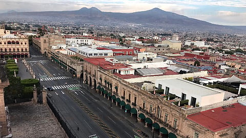 Sábado con intervalos nubosos y máxima de 26°C en Morelia