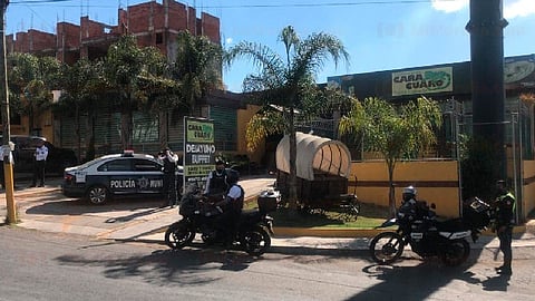 Las víctimas consumían alimentos dentro del establecimiento (Foto: RED-113)