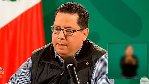 El hombre fue intubado el sábado en Matamoros (Fotograma)