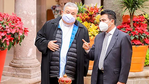 El secretario de Gobierno, recalcó que se seguirán estableciendo protocolos de sana distancia y cancelación de fiestas y reuniones masivas (Foto Cortesía)