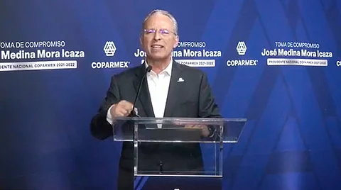 El presidente Coparmex aseguró que el organismo empresarial colaborará con la Secretaría de Economía y la Secretaría de Trabajo y Previsión Social, para la reactivación de la economía (Foto: Coparmex Nacional)