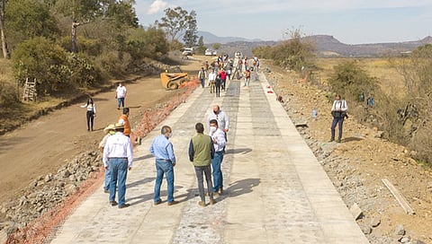 Es una obra requerida y muy solicitada por los habitantes de la zona, ya que por muchos años no se había atendido el sector rural (Foto Cortesía)