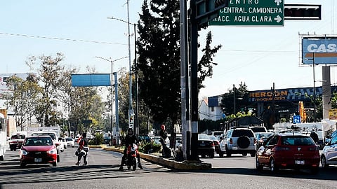 El ideal de reducción es el 50 por ciento durante el domingo (Foto Twitter: @semovep)