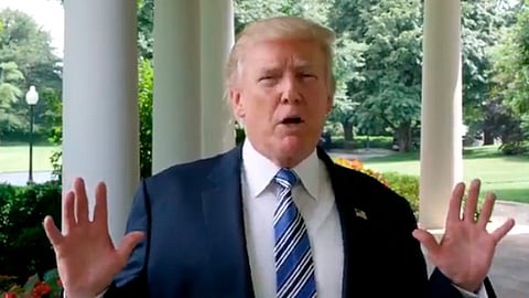 Twitter bloquearía de manera permanente a Donald Trump (Foto: captura/@POTUS)