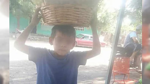 El menor estaba dormido (Foto FB: Patricia Mora)