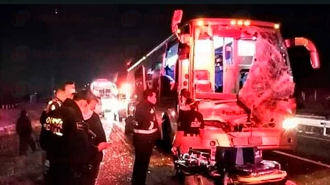 Otro vehículo estuvo involucrado, pero huyó del lugar antes de que llegarán las autoridades policiales (Foto: RED 113)