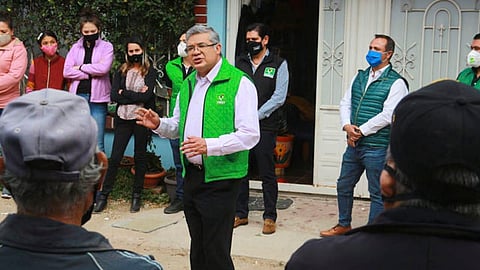 “Vayamos con fuerza y con decisión, porque juntos está hacer el cambio”, afirmó ante líderes y simpatizantes del Partido Verde (Foto: cortesía)