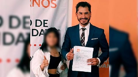 La Sedif presentó una denuncia de hechos ante la Fiscalía General del Estado (FGE) de Puebla contra el precandidato (Foto TW: @sweetartemisa)
