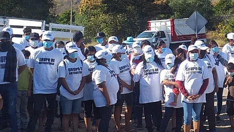 En la comunidad de El Aguaje se ha mencionado que habitantes son presionados para "ponerlos como escudos humanos"(Foto: RED 113)
