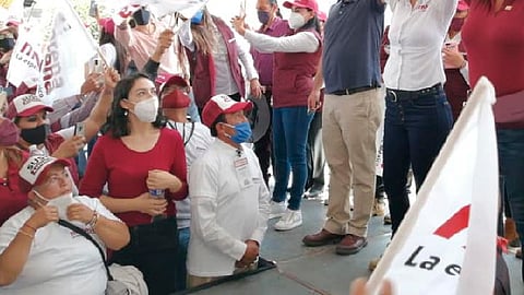 En las demarcaciones con bandera verde el límite es de 30 personas (Foto: FB/PartidoMorenaMx)