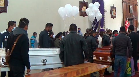 Descansarán en el Panteón Municipal (Foto: Santuario de Guadalupe Pátz)