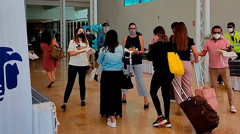 La prueba, un requisito que piden para abordar para vuelos internacionales (Foto: Aeropuertos GAP)