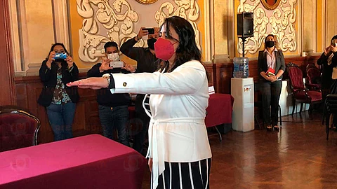 Ayala García es la primera mujer en la historia del gobierno municipal en ocupar dicho cargo (Foto: Marco Santoyo)