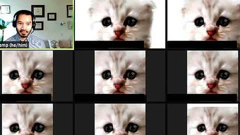 Fue el propio docente quien compartió la captura de pantalla en sus redes sociales (Foto TW: @davidskemp)