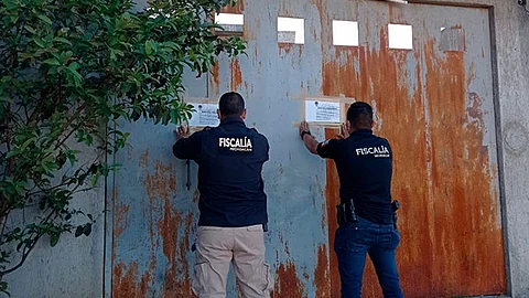 Fueron localizados en un inmueble ubicado en las faldas del cerro del Punhuato (Foto: cortesía)