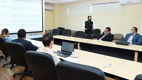 El administrador Desconcentrado de Servicios al Contribuyente de Michoacán, Ignacio Zamudio, explicará paso a paso el uso del aplicativo SAT ID (Foto Cortesía)