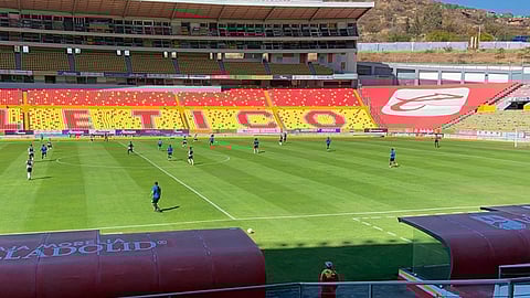 Los jugadores extrañan que haya gente en las gradas, mencionó Higuera (Foto: FB/Estadio Morelos)
