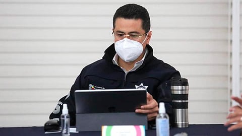 Patrón Reyes también informó que existe un descontento social de las comunidades indígenas por introducción y venta de drogas (Foto Facebook: Secretaría de Seguridad Pública de Michoacán)