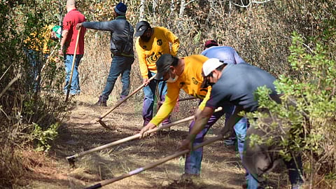 En coordinación con pequeños propietarios rurales y con el Sistema Penitenciario del Estado, mantienen jornadas de prevención (Foto: cortesía)
