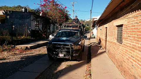 La refriega fue en la esquina de las calles Venustiano Carranza y Miraflores en la colonia Centro (Foto: Red 113)