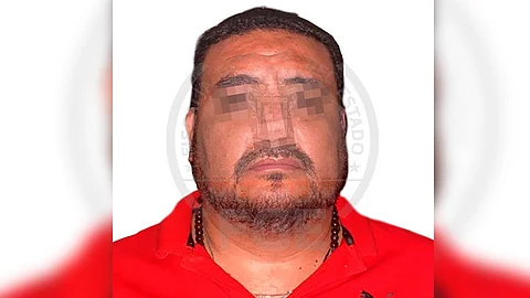 "El barbas" fue entregado a personal de la Fiscalía de Guanajuato para ser puesto a disposición del órgano judicial que lo requiere (Foto: Cortesía)