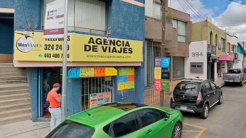 Hay 593 agencias de viajes registradas en Michoacán (Foto: Google Maps)