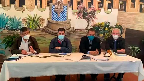 La UMSNH adeuda reembolso de inscripciones y cursos a trabajadores y sus familiares, así como seguro de vida (Foto: captura de video)