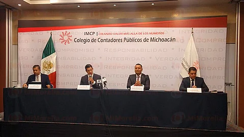 En Morelia se tendrá la modalidad híbrida de este evento, ya que será en línea y de manera presencial desde las instalaciones del Colegio de Contadores Públicos (Foto: Josimar Lara)