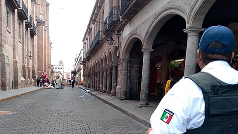 Para el próximo domingo está prohibido la apertura de establecimientos comerciales (Foto: FB/Policía de Morelia)