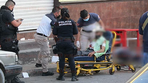 El ataque a balazos ocurrió en la colonia Generalísimo Morelos de Zamora (Foto: RED 113)