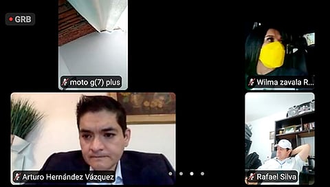 Arturo Hernández, hizo énfasis en la necesidad de que los michoacanos conozcan con claridad y transparencia el uso y destino de los recursos públicos (Foto Cortesía)