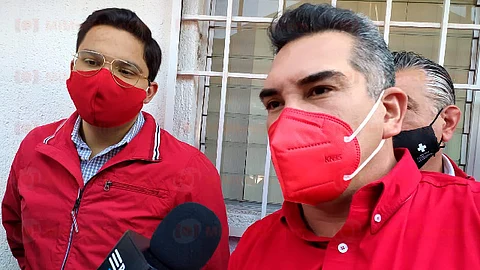 Estamos fuertes, estamos trabajando… estamos construyendo el triunfo", dijo el dirigente nacional del PRI (Foto: Sayra Casillas)