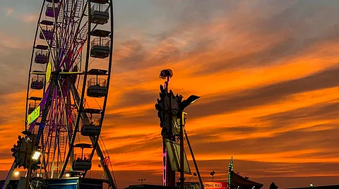 En el 2019 la Expo Fiesta Michoacán generó una derrama económica de 544 millones de pesos sólo de las actividades dentro del recinto (Foto: Drones Michoacán)