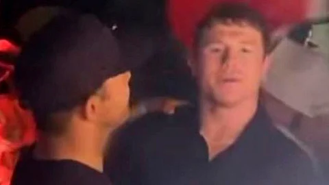 Se sabe que entre el boxeador mexicano y el cantante hay una amistad que data desde 2017 (Foto: captura IG/
keyka_huddu)