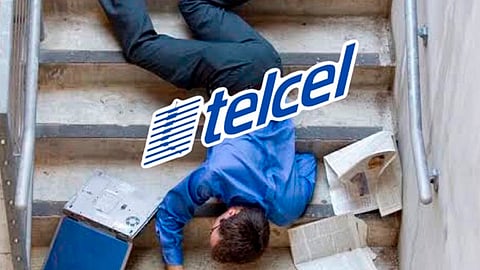 Reportan fallas en red de Telcel en todo México