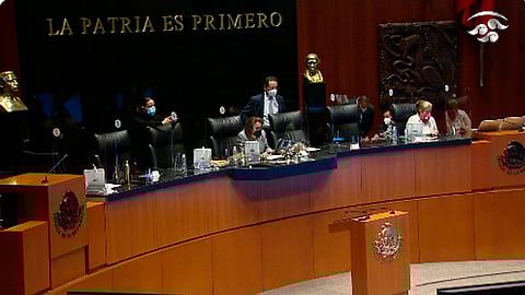 La minuta se llevó en sesión virtual (Foto: captura de video)