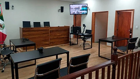 Iniciaron funciones dos nuevas salas de oralidad, equipadas con las herramientas tecnológicas para el adecuado desarrollo de las audiencias (Foto Cortesía)
